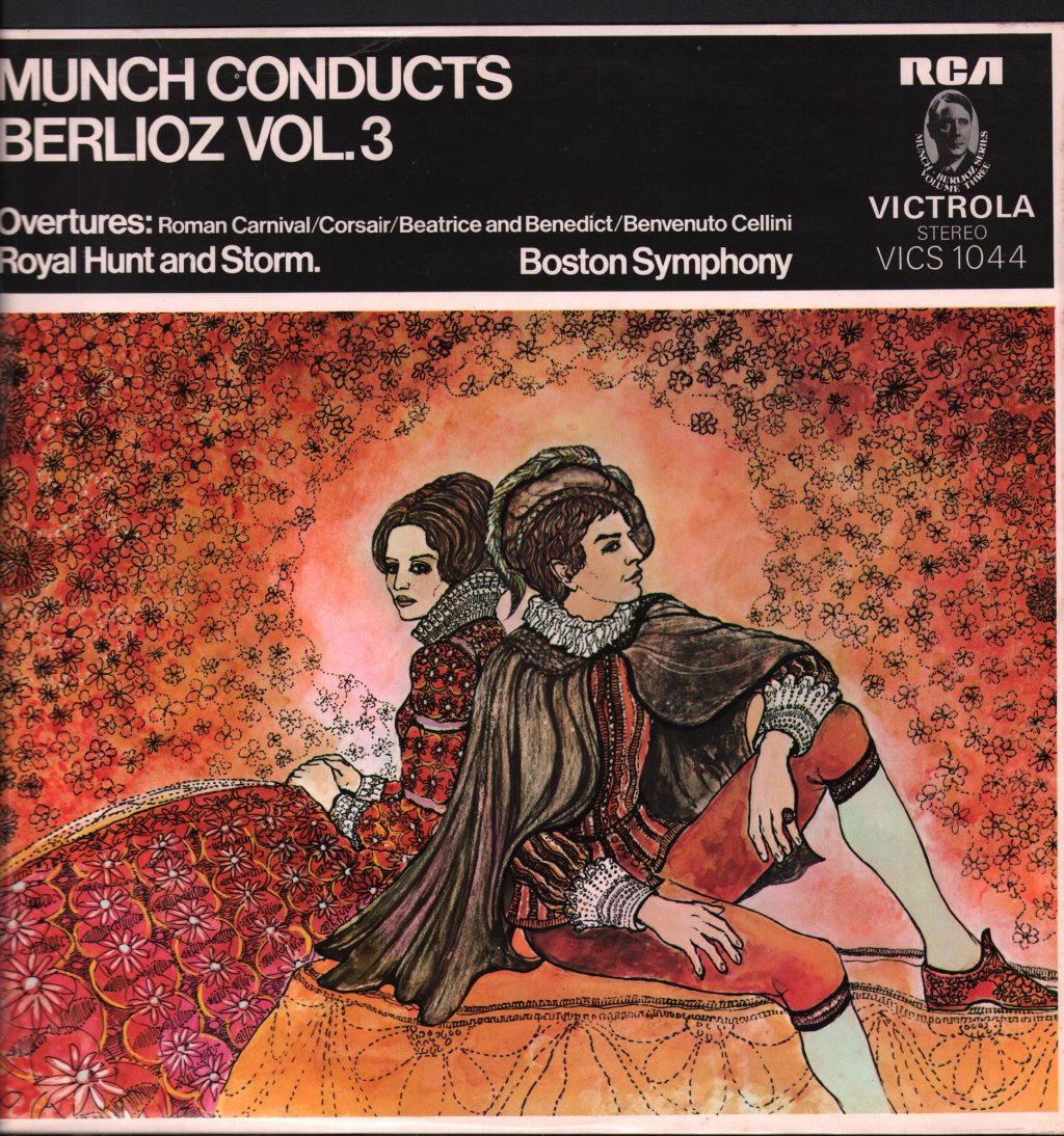 Charles Munch / Boston Symphony Orchestra - Munch Conducts Berlioz Vol. 3 - Lp
