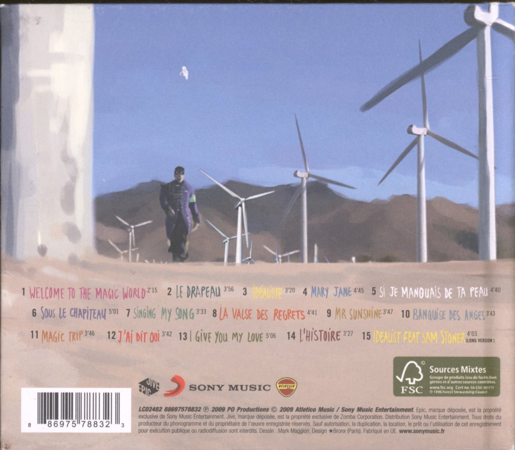 Captain Samouraï Flower - Welcome To The Magic World Of Captain Samouraï Flower - Cd