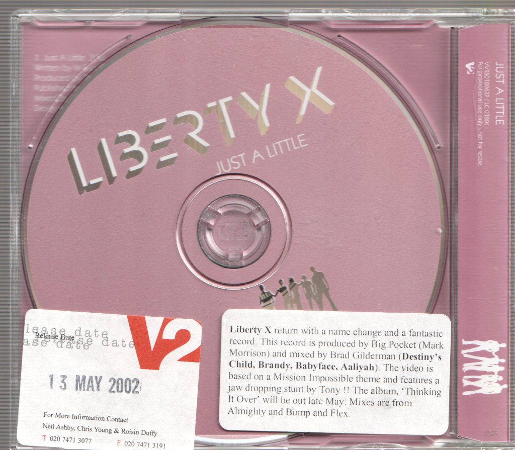 Liberty X - Just A Little - Cd