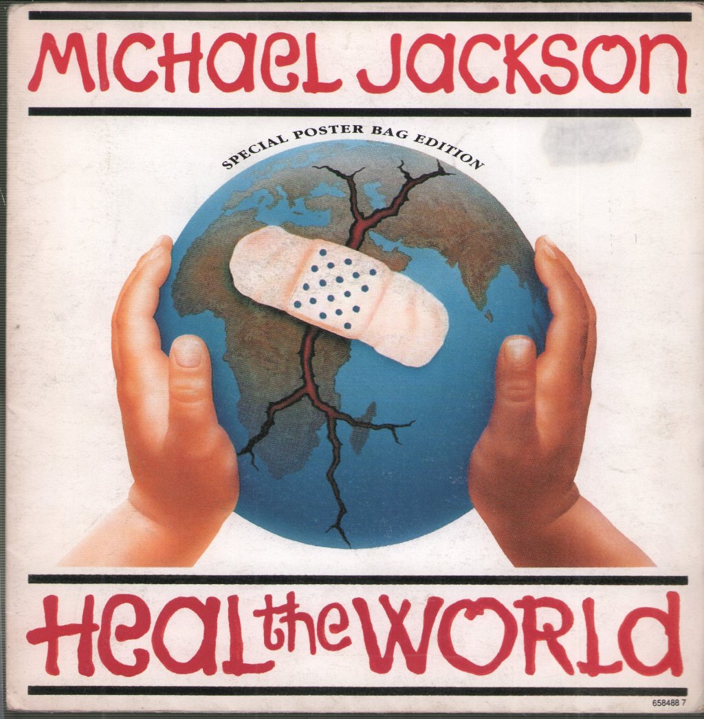 Michael Jackson - Heal The World - 7 Inch