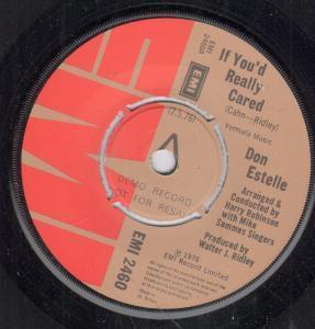 Don Estelle - If You'd Really Cared - 7 Inch