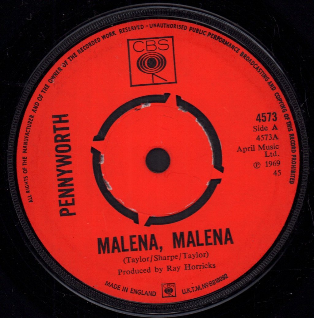 Pennyworth - Malena, Malena - 7 Inch