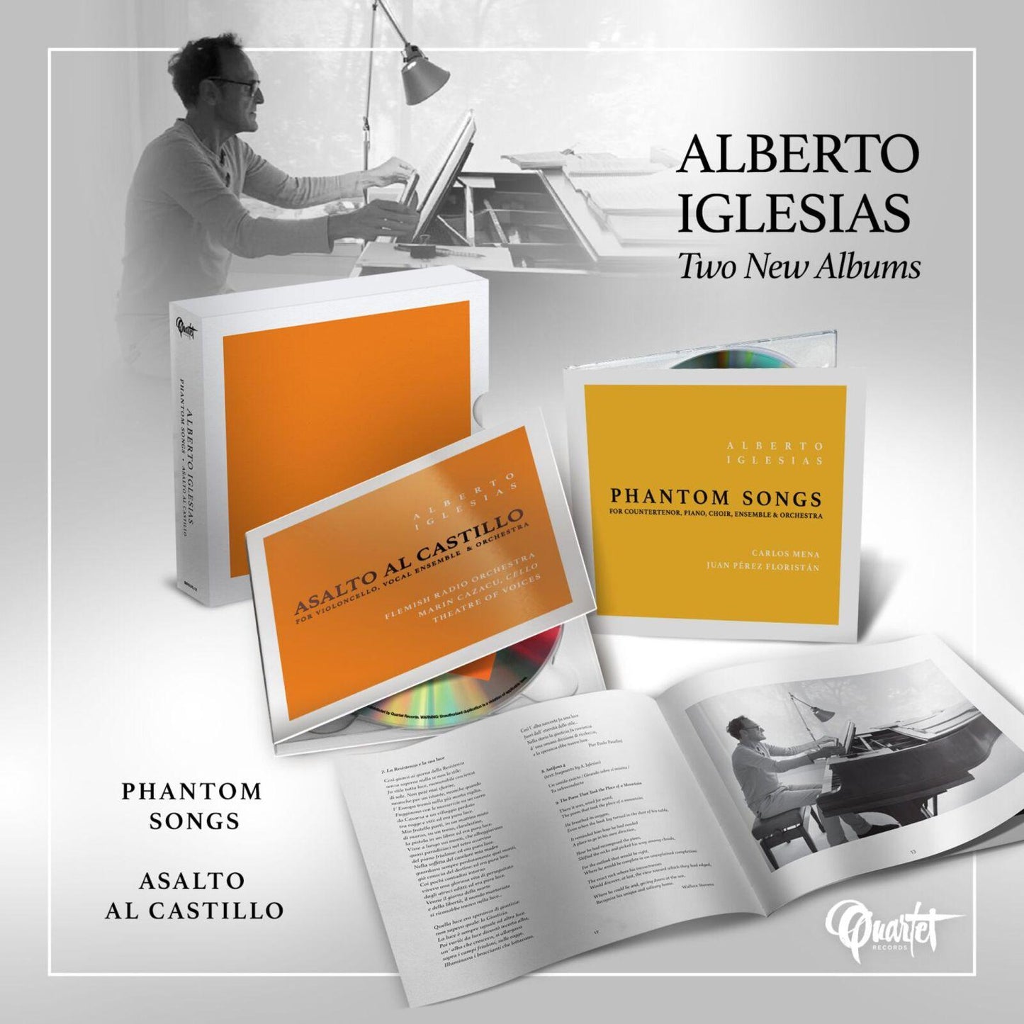 Alberto Iglesias - Phantom Songs • Asalto Al Castillo - Double Cd