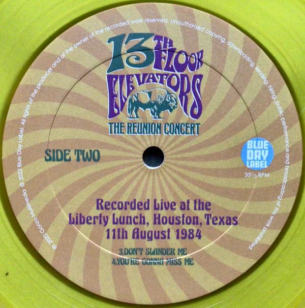 13th Floor Elevators - Reunion Concert - Double Lp