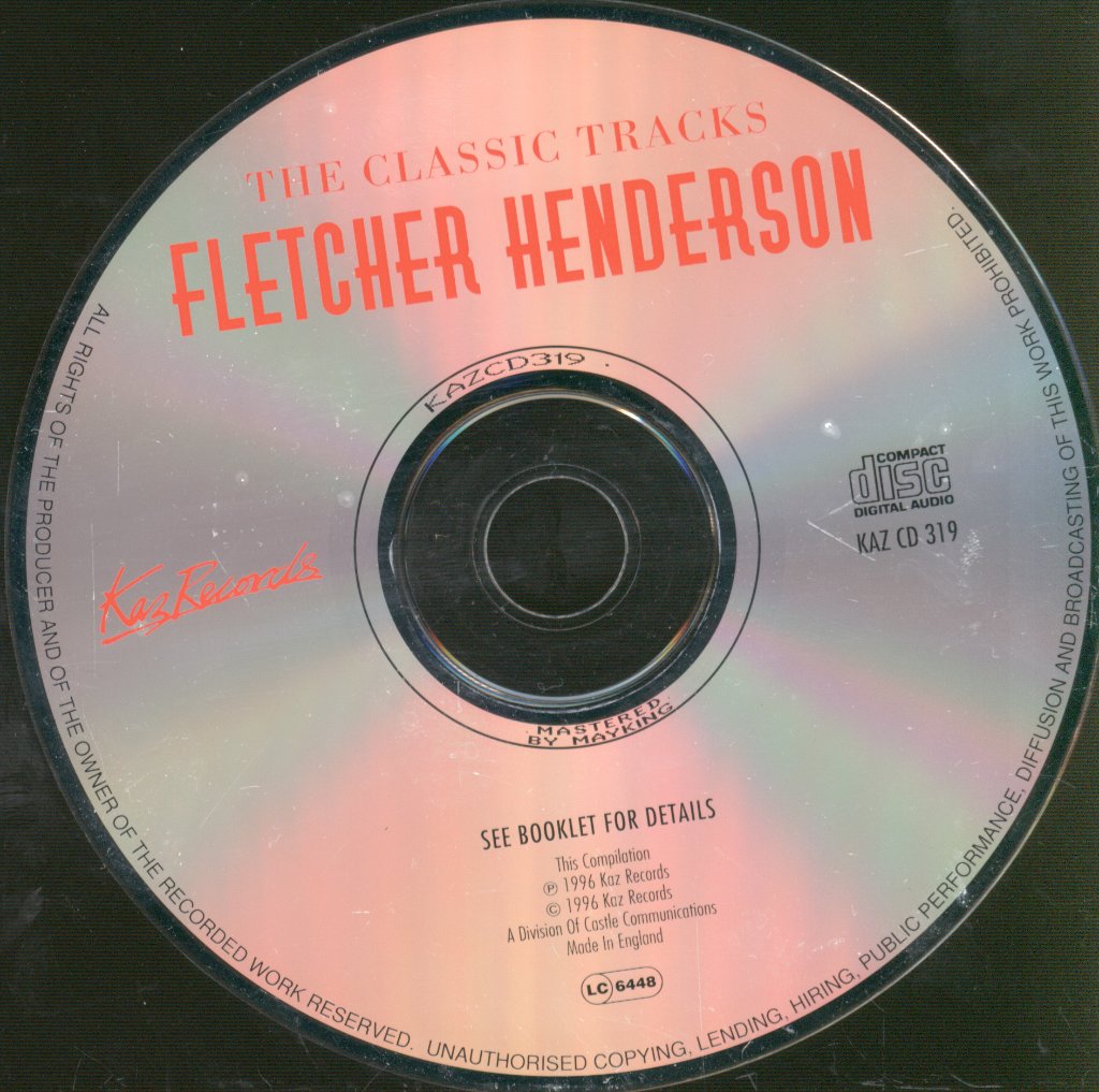 Fletcher Henderson - Classic Tracks - Cd