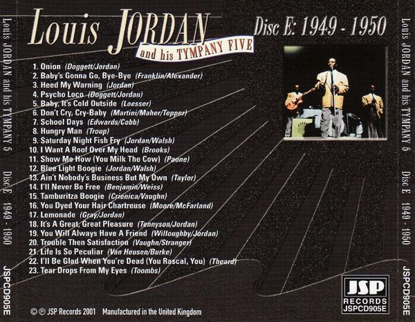 Louis Jordan And His Tympany Five - Louis Jordan And His Tympany Five - Cd Set