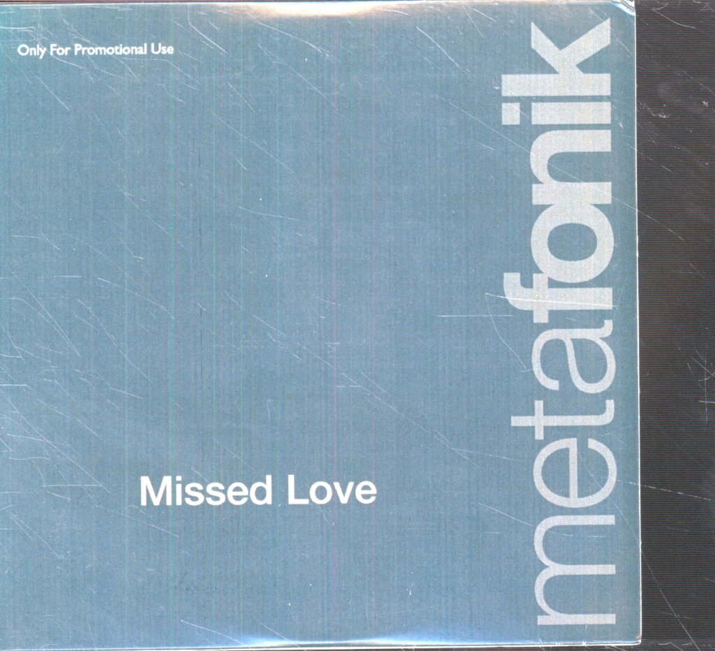 Metafonik - Missed Love - Cdr