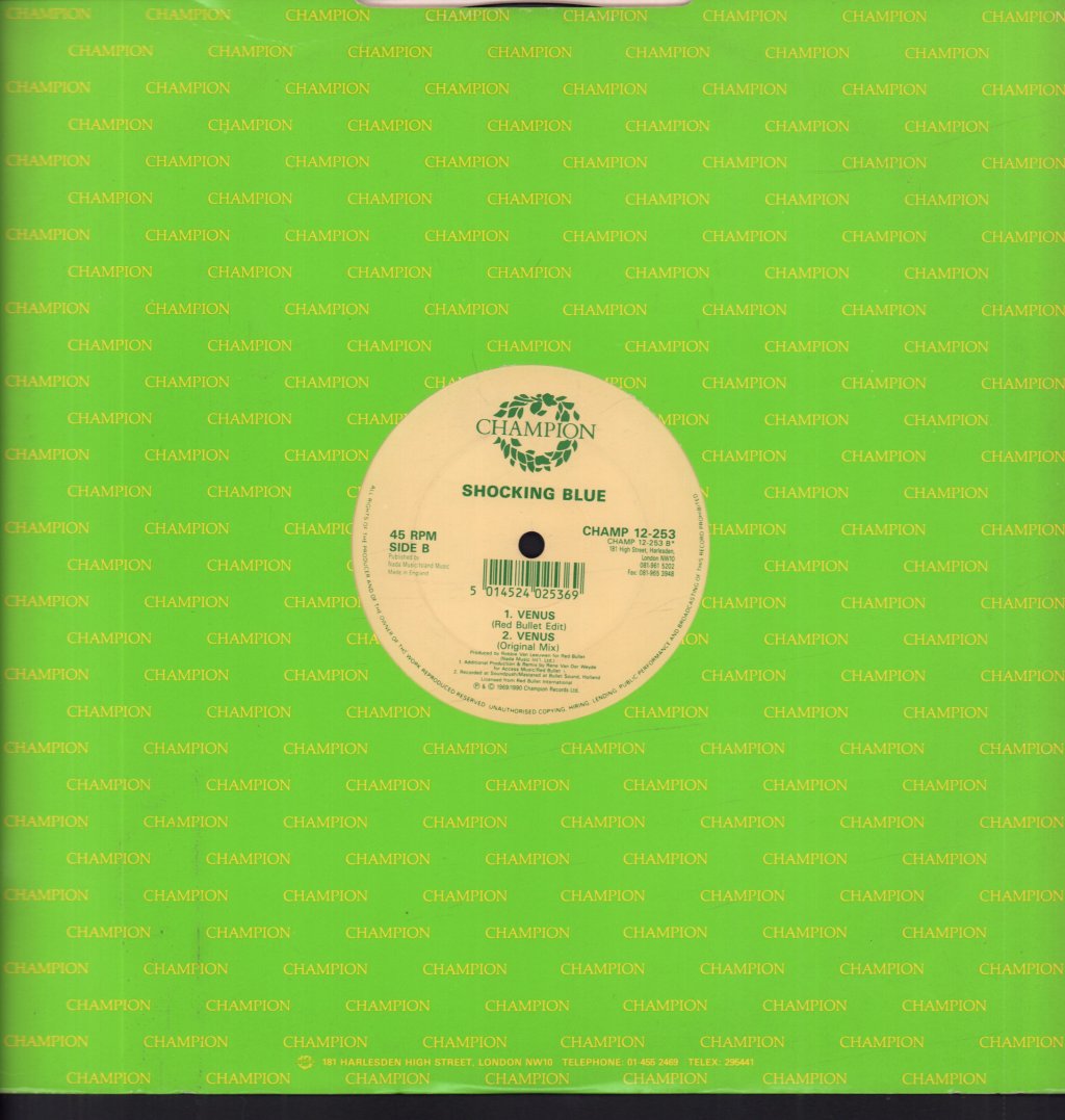 Shocking Blue - Venus - 12 Inch