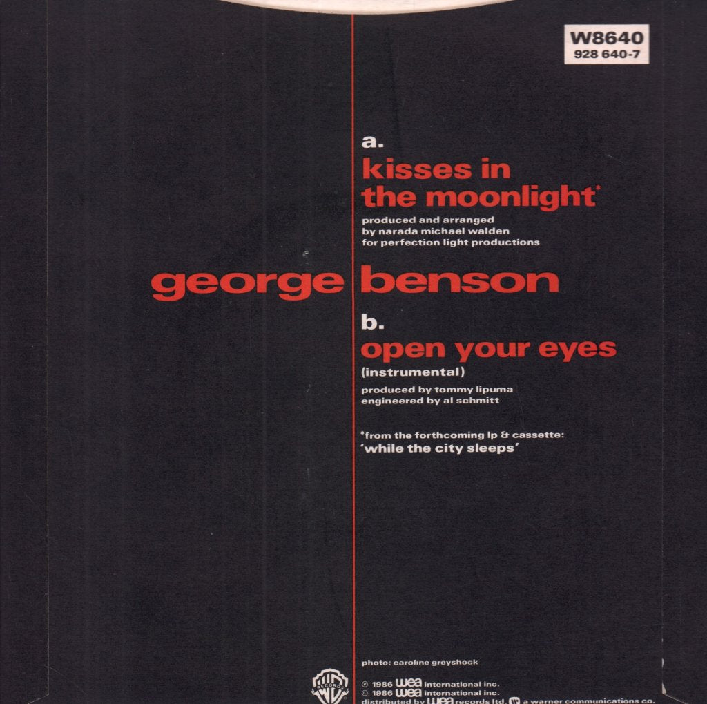 George Benson - Kisses In The Moonlight - 7 Inch