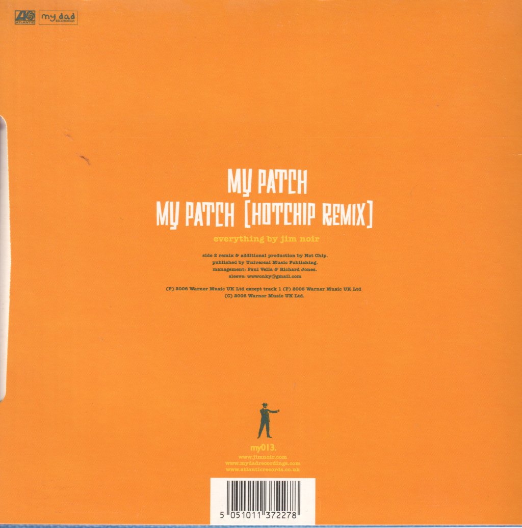 Jim Noir - My Patch - 7 Inch