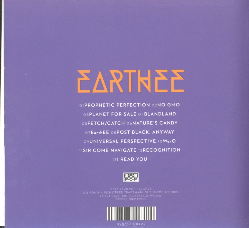 THEESatisfaction - Earthee - Cd
