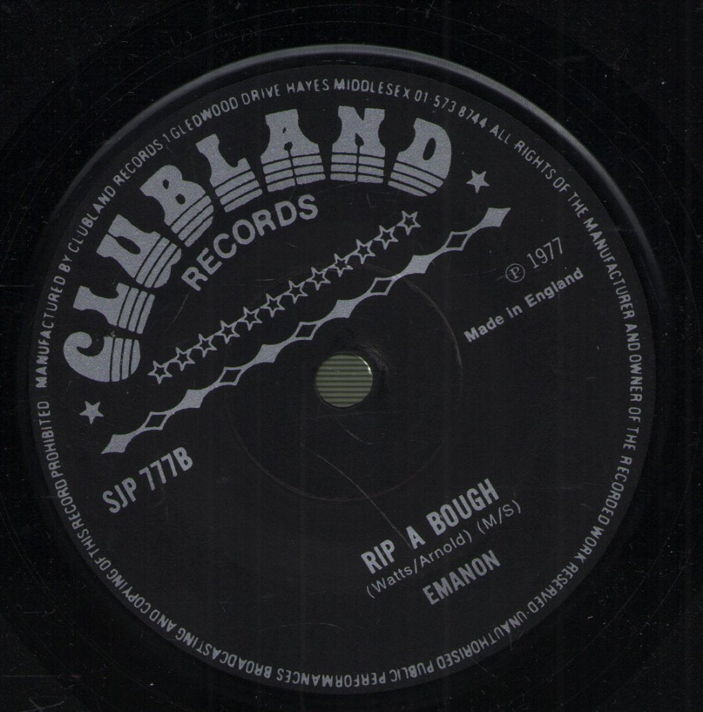 Emanon - Raging Pain - 7 Inch