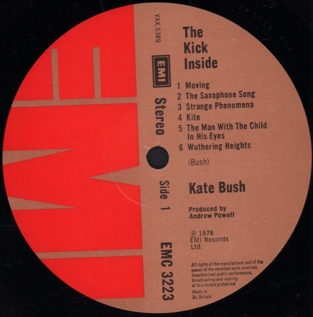 Kate Bush - Kick Inside - Lp