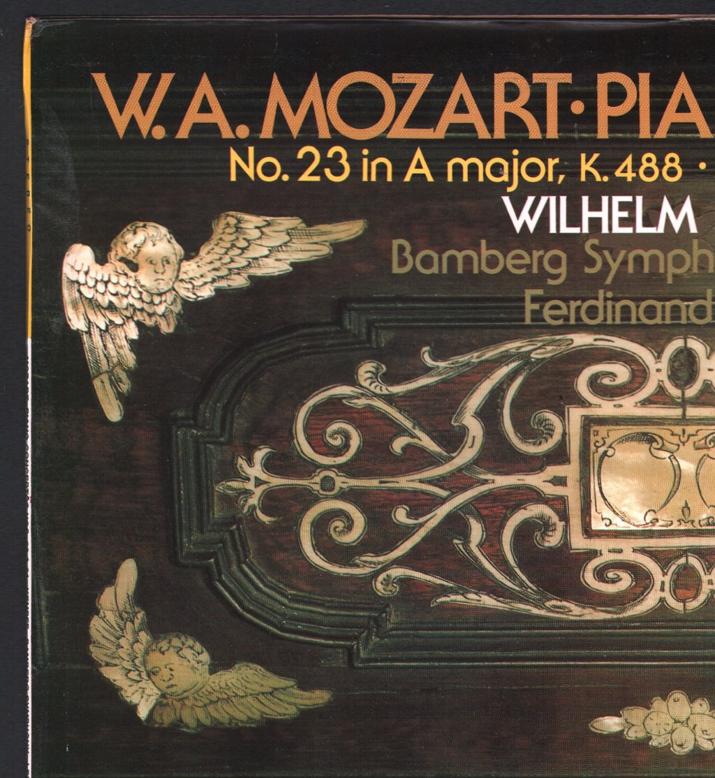 Wilhelm Kempff - Mozart Piano Concertos - Lp