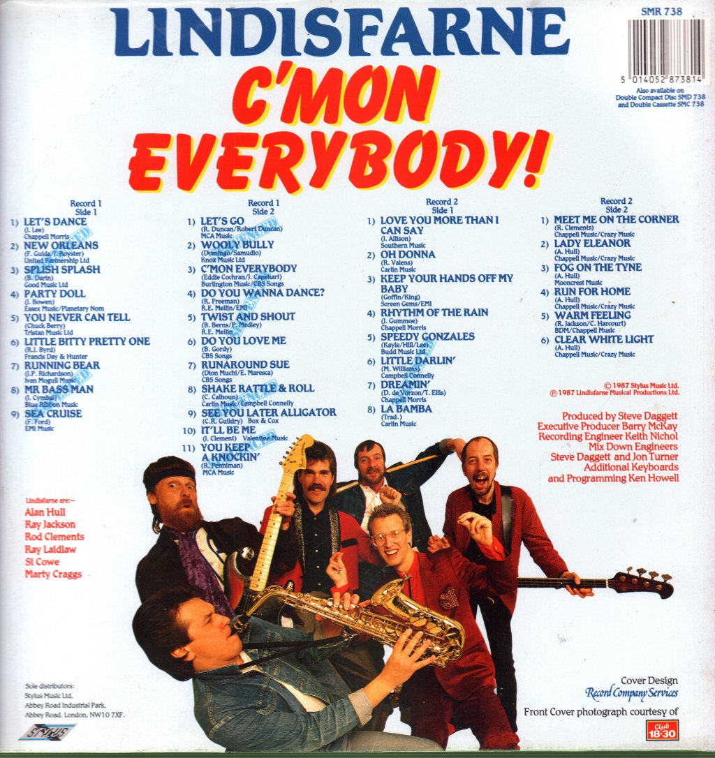 Lindisfarne - C'Mon Everybody! - Double Lp