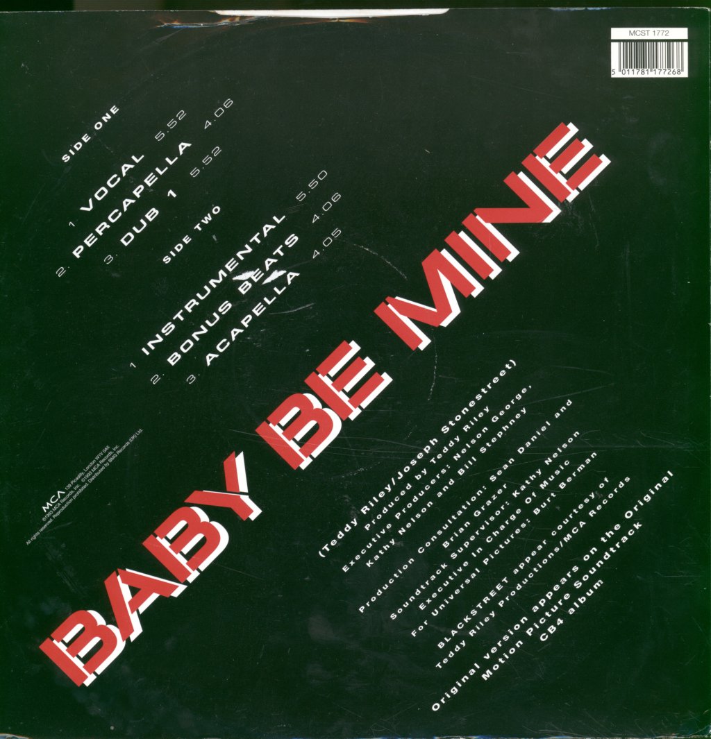 Blackstreet - Baby Be Mine - 12 Inch