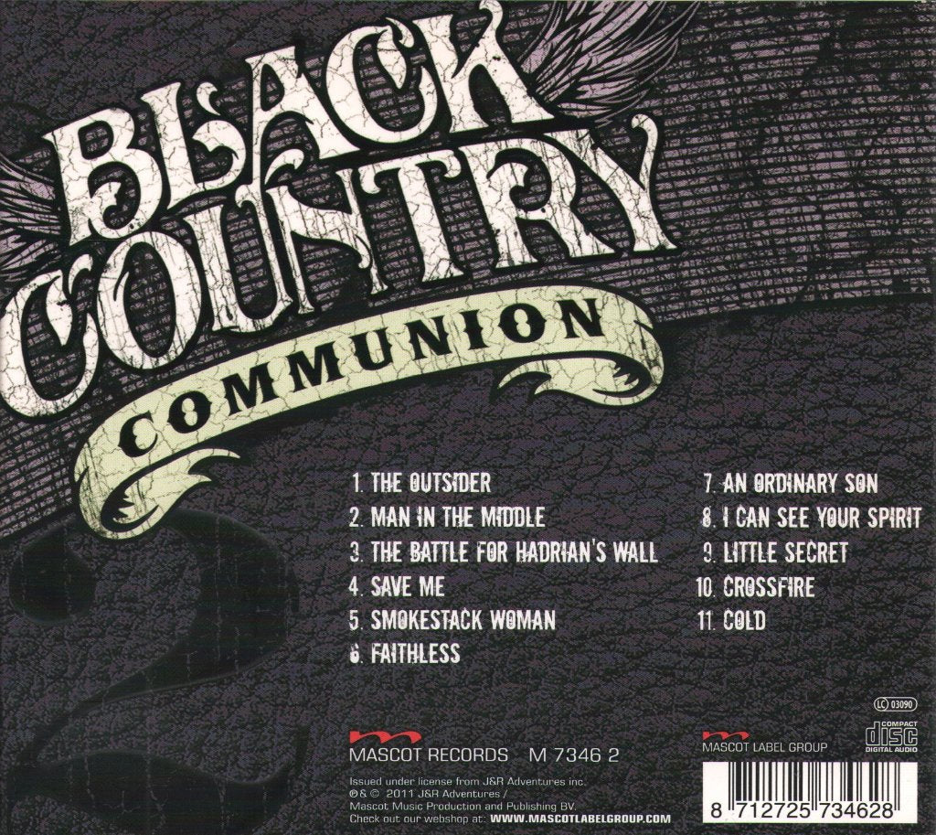 Black Country Communion - 2 - Cd