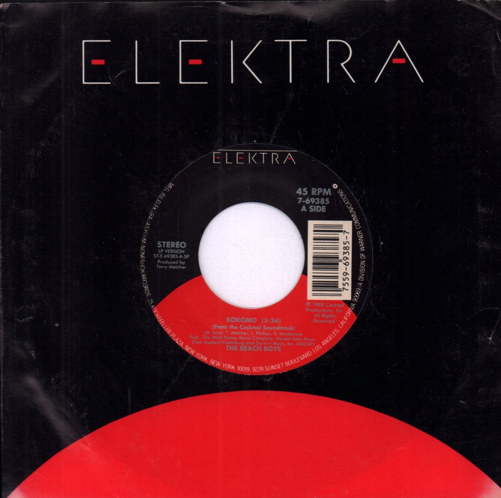 Beach Boys/Little Richard - Kokomo/Tutti Frutti - 7 Inch