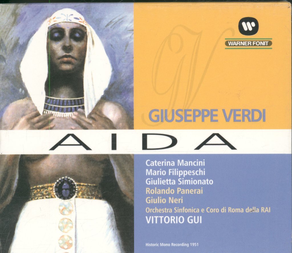 Orchestra Sinfonica Di Roma Della RAI, Vittorio Gui - Verdi - Aida - Double Cd