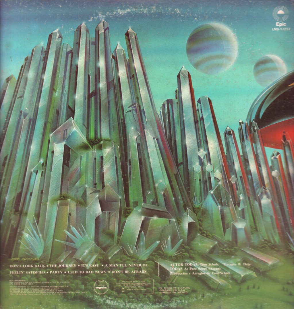Boston - Don't Look Back (No Mires Hacia Atras) - Lp