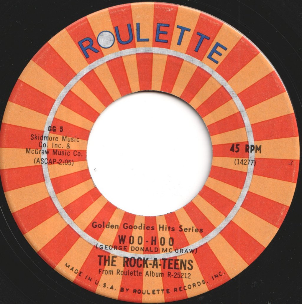 Regents / Rock-A-Teens - Barbara-Ann / Woo-Hoo - 7 Inch