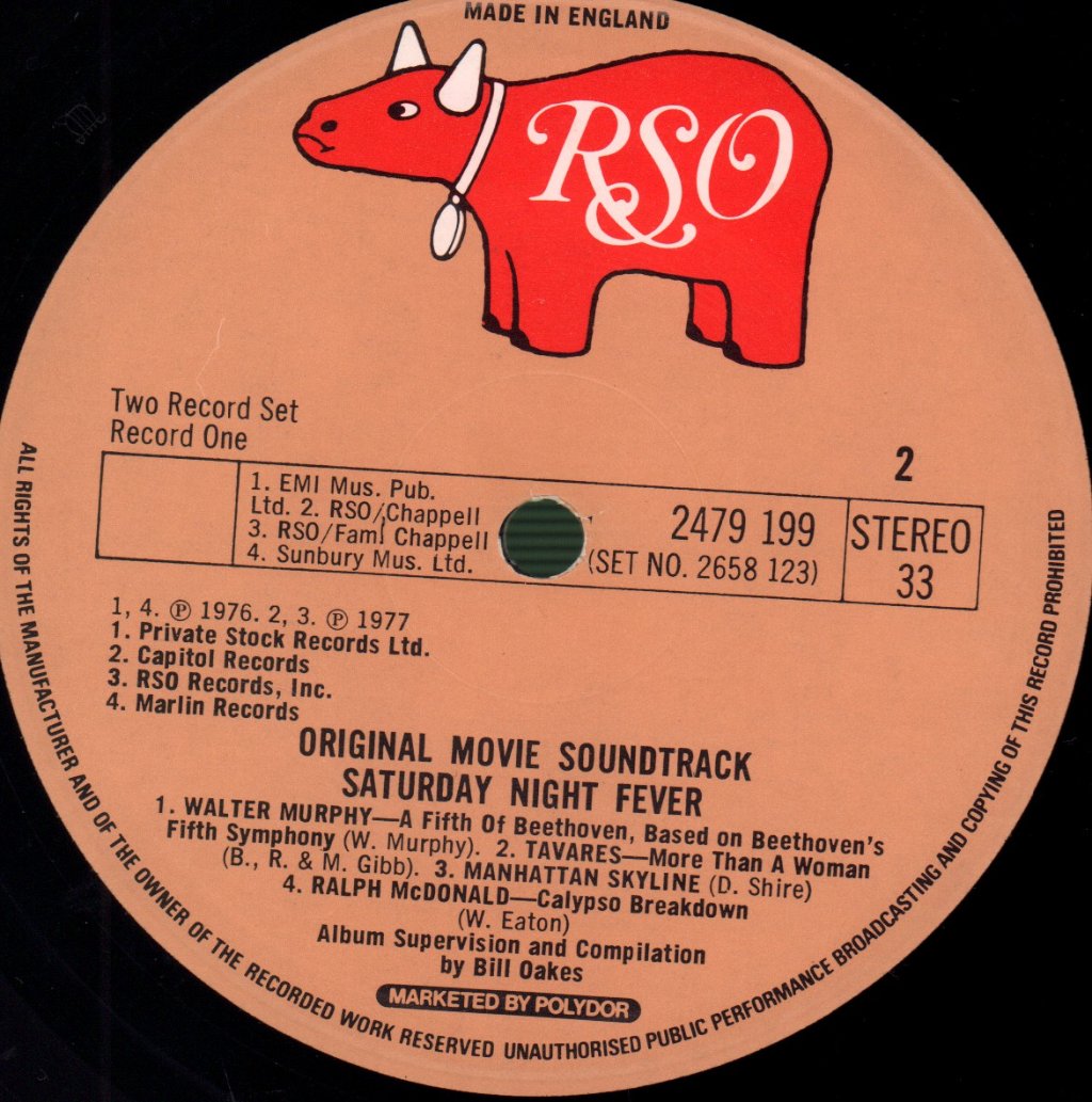 Various Artists - Saturday Night fever (Original Movie Soundtrack) - Double Lp