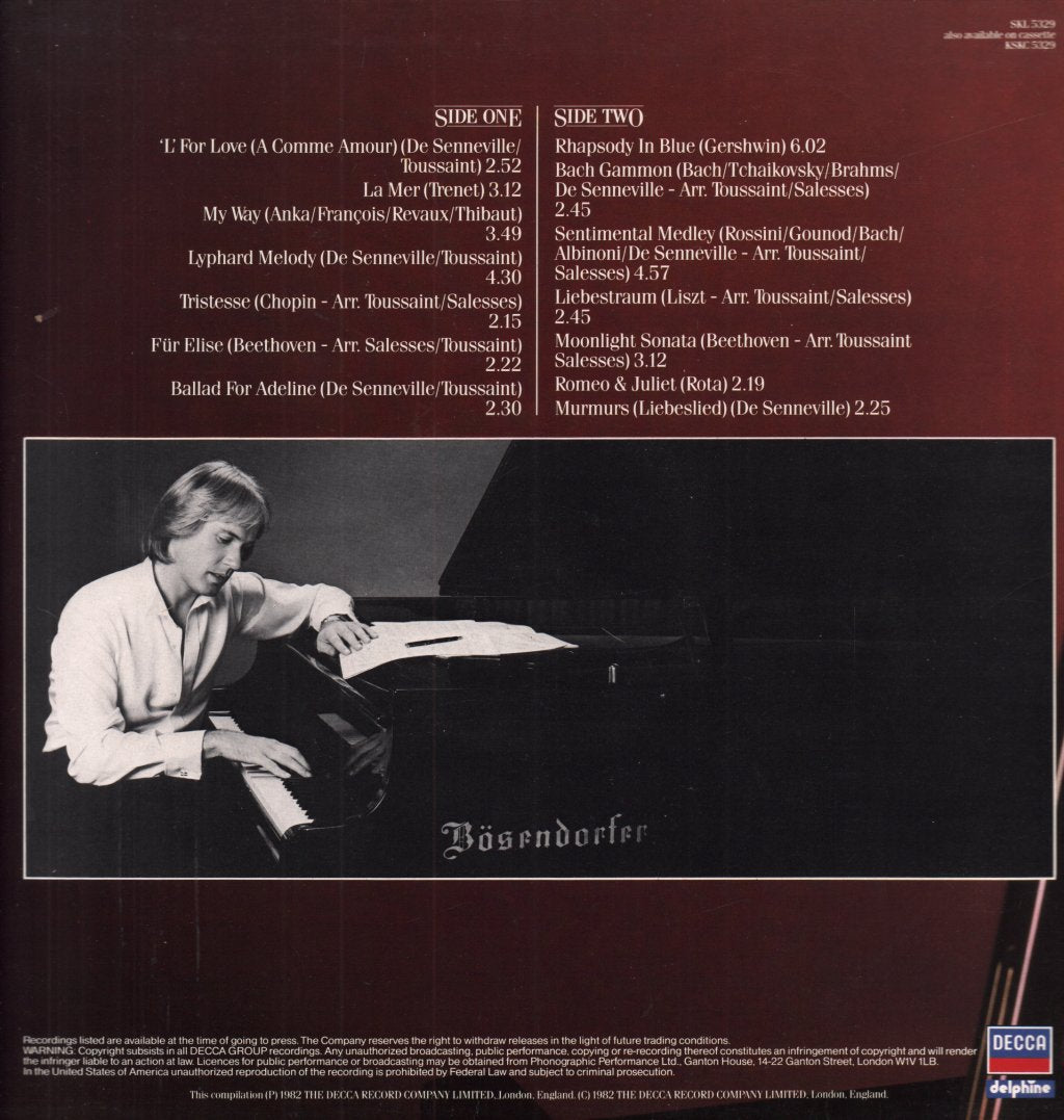 Richard Clayderman - Richard Clayderman - Lp