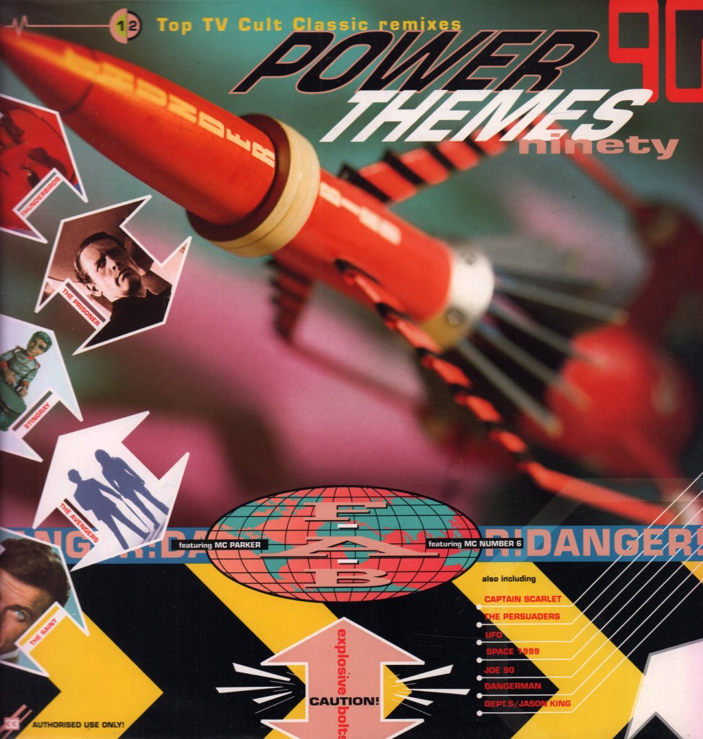 Fab - Power Themes 90 - Lp