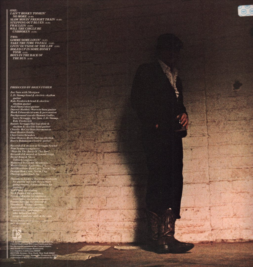 Joe Sun - I Ain't Honky Tonkin' No More - Lp