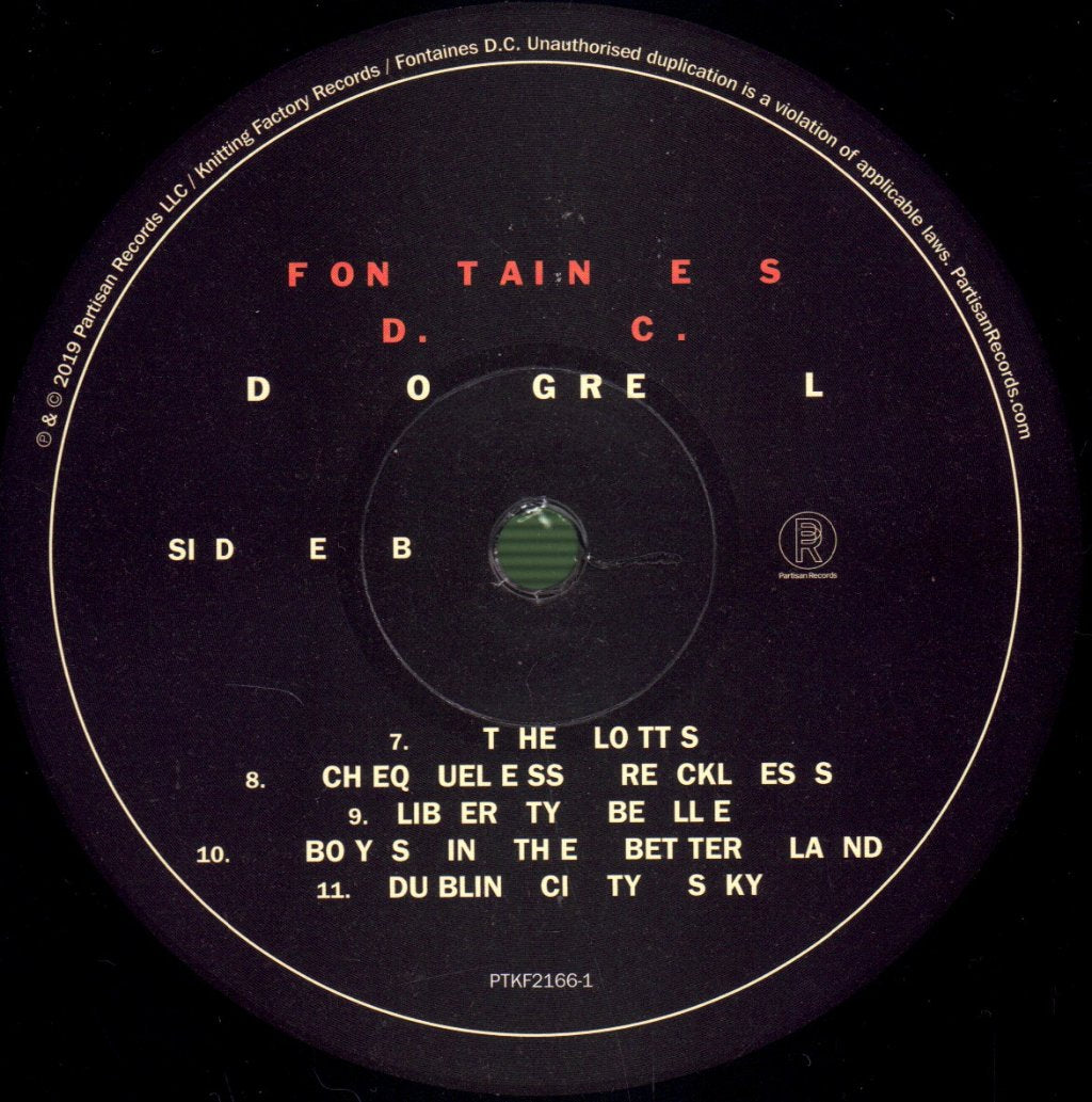 Fontaines D.C. - Dogrel - Lp
