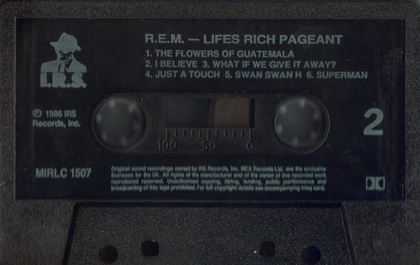 R.E.M. - Lifes Rich Pageant - Cassette