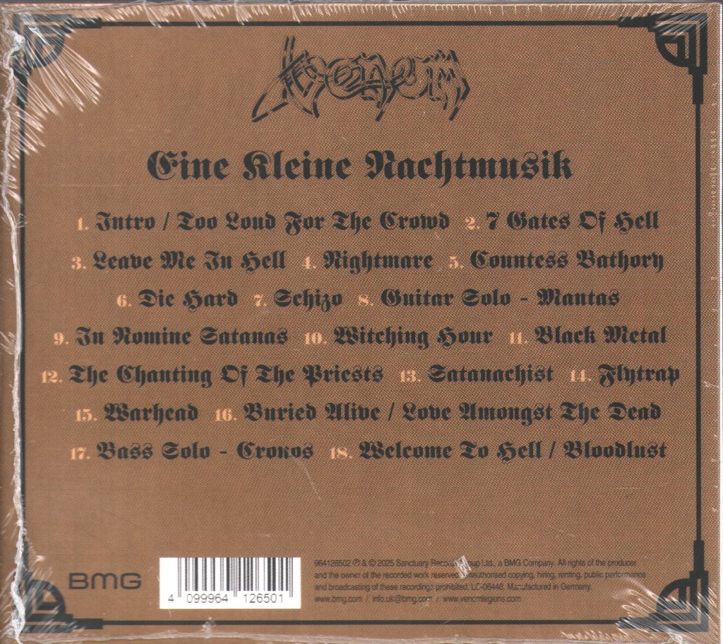 Venom - Eine Kleine Nachtmusik - Cd