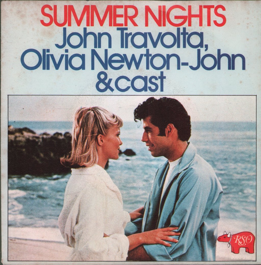 John Travolta And Olivia Newton John - Summer Nights - 7 Inch