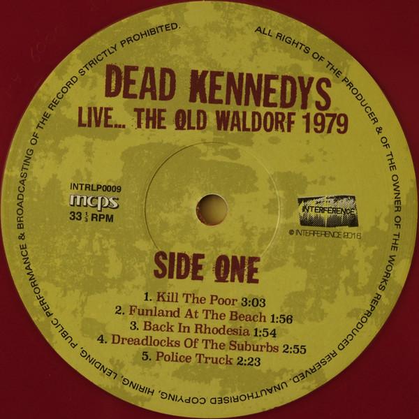 Dead Kennedys - Live... The Old Waldorf 1979 - Lp