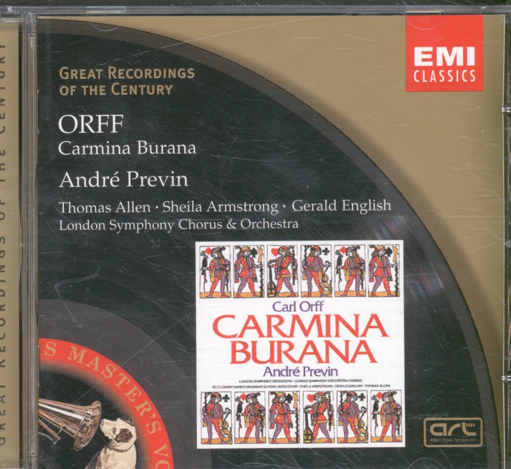 Andre Previn, Gerald English, London Symphony Chorus & Orchestra - Orf - Carmina Burana - Cd