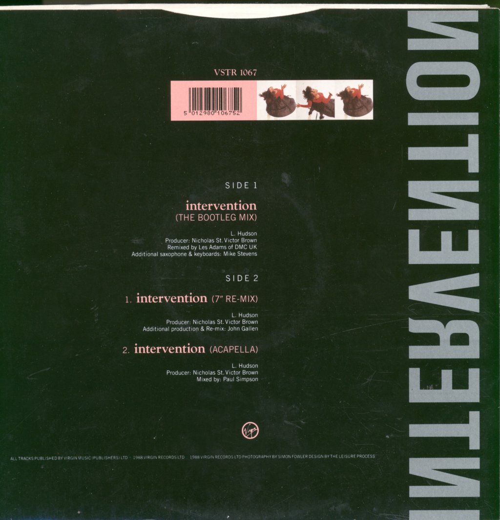 Lavine Hudson - Intervention (Remix) - 12 Inch