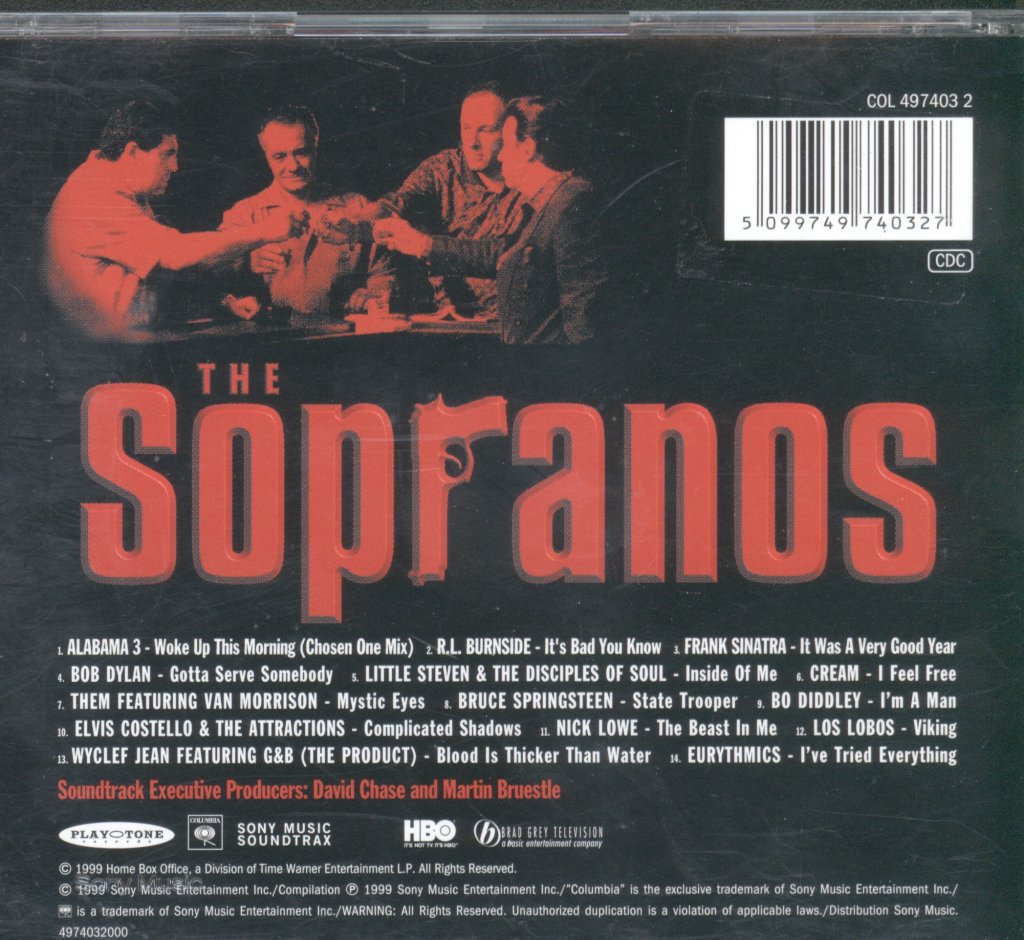 Various Artists - Sopranos - Music From The Hbo Original Series - Cd