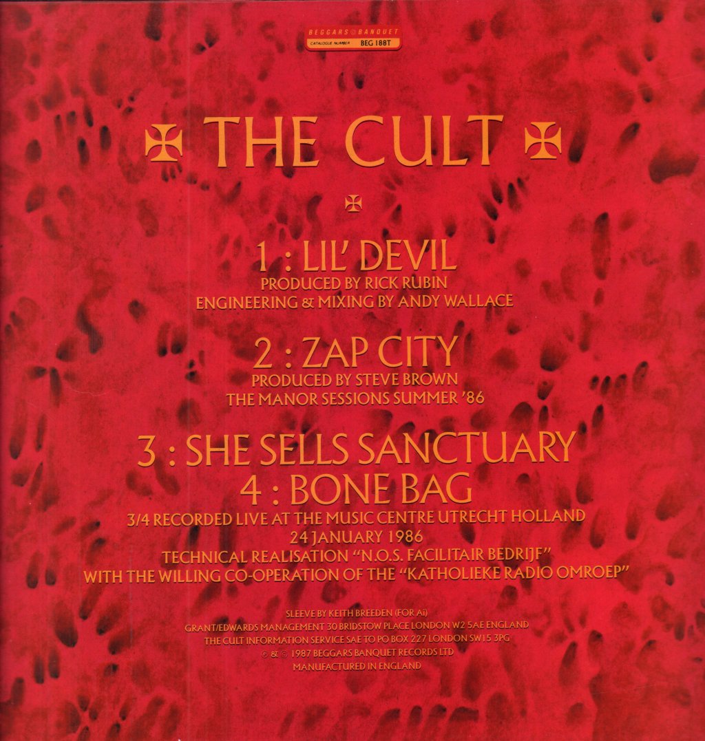 Cult - Lil Devil - 12 Inch