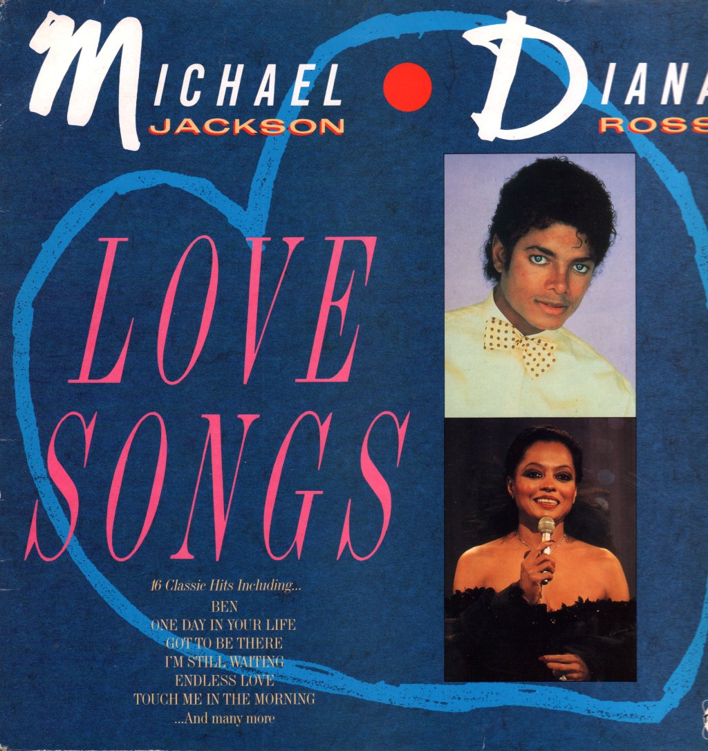 Michael Jackson/Diana Ross - Love Songs - Lp