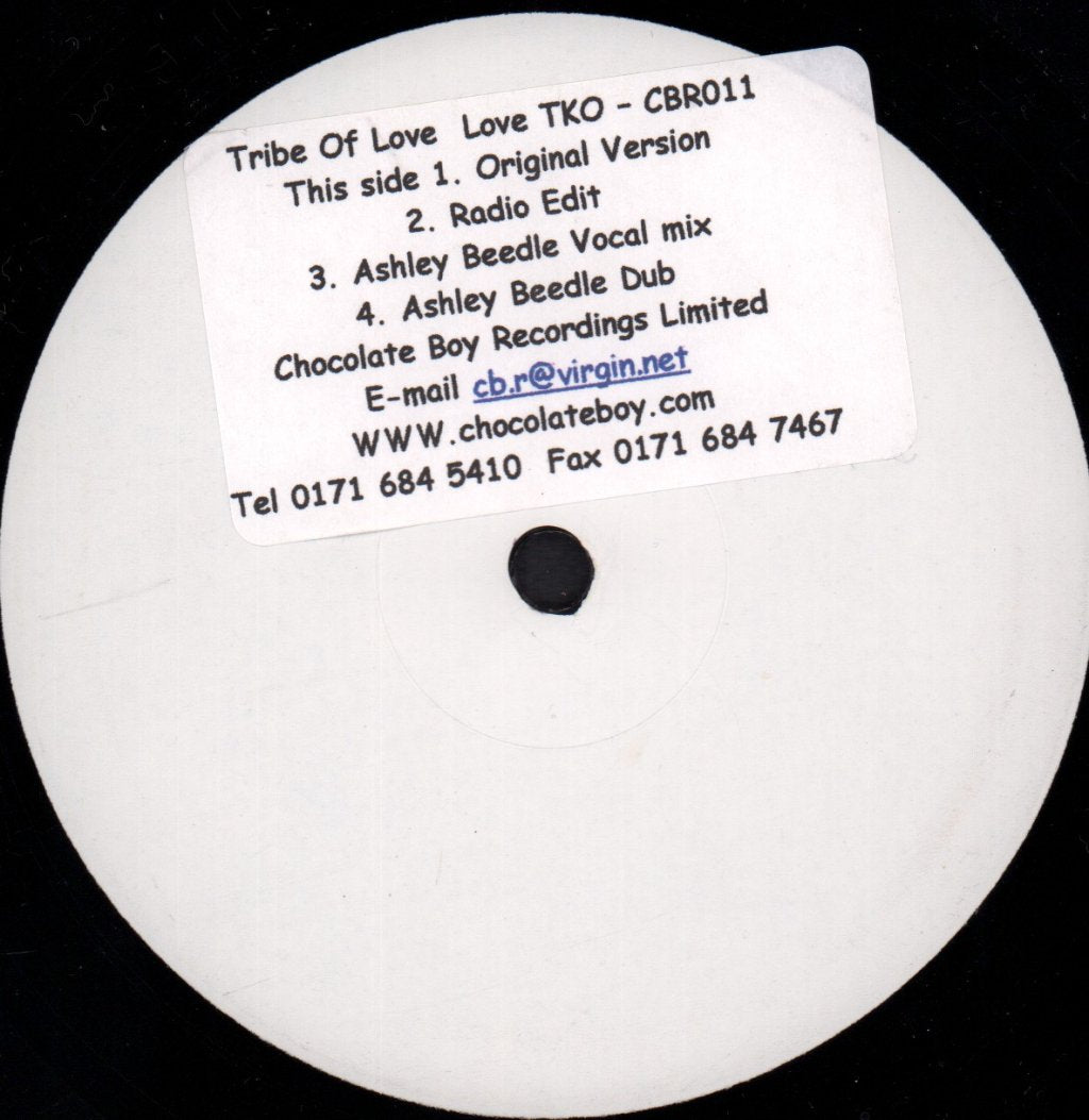 Love T.K.O. - Tribe Of Love - 12 Inch