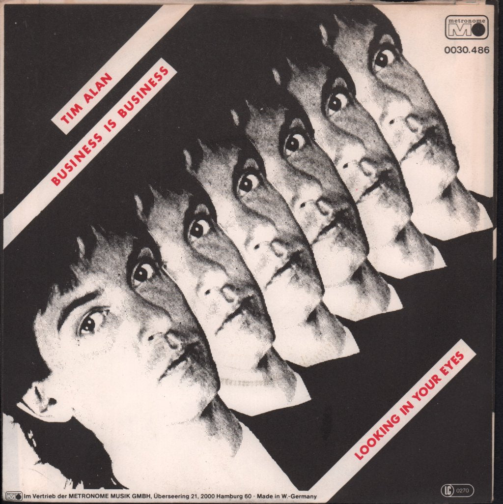 Tim Alan - Business Is Business - 7 Inch