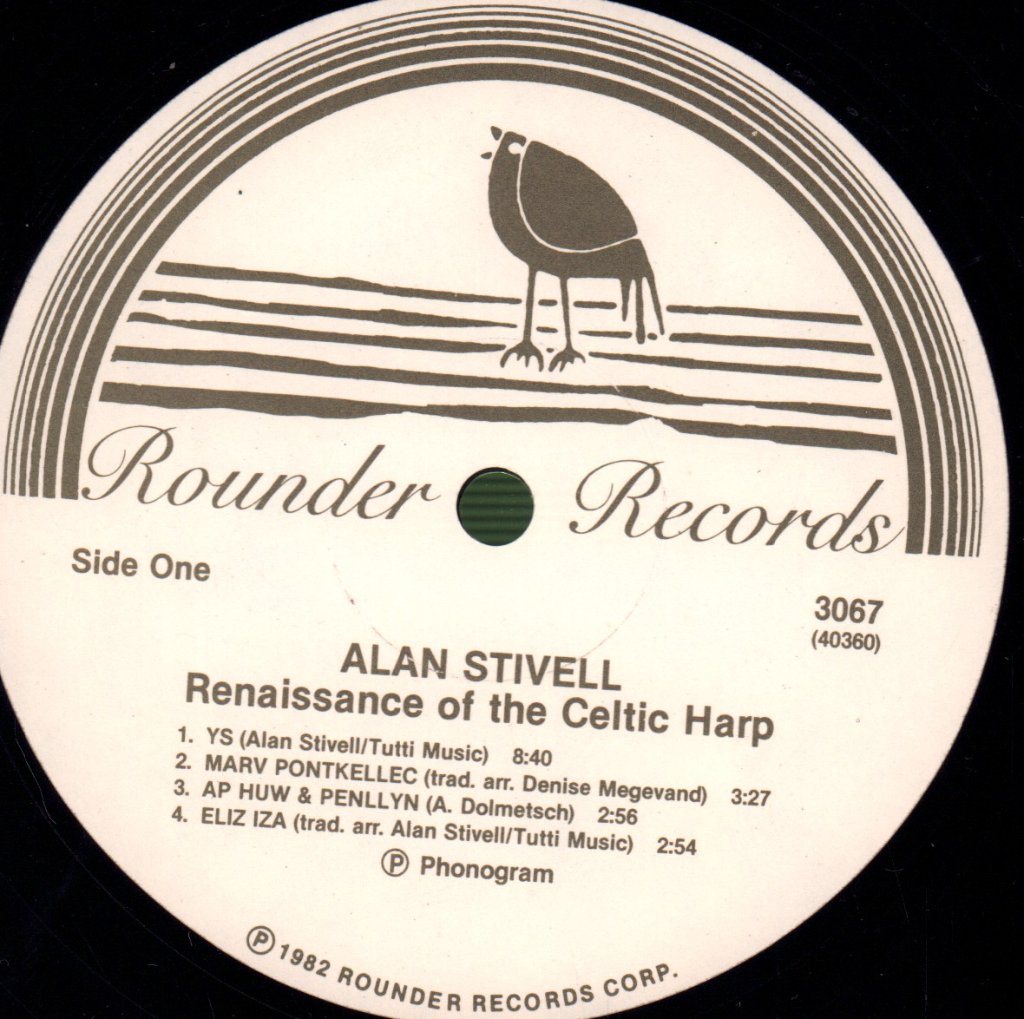 Alan Stivell - Renaissance Of The Celtic Harp - Lp