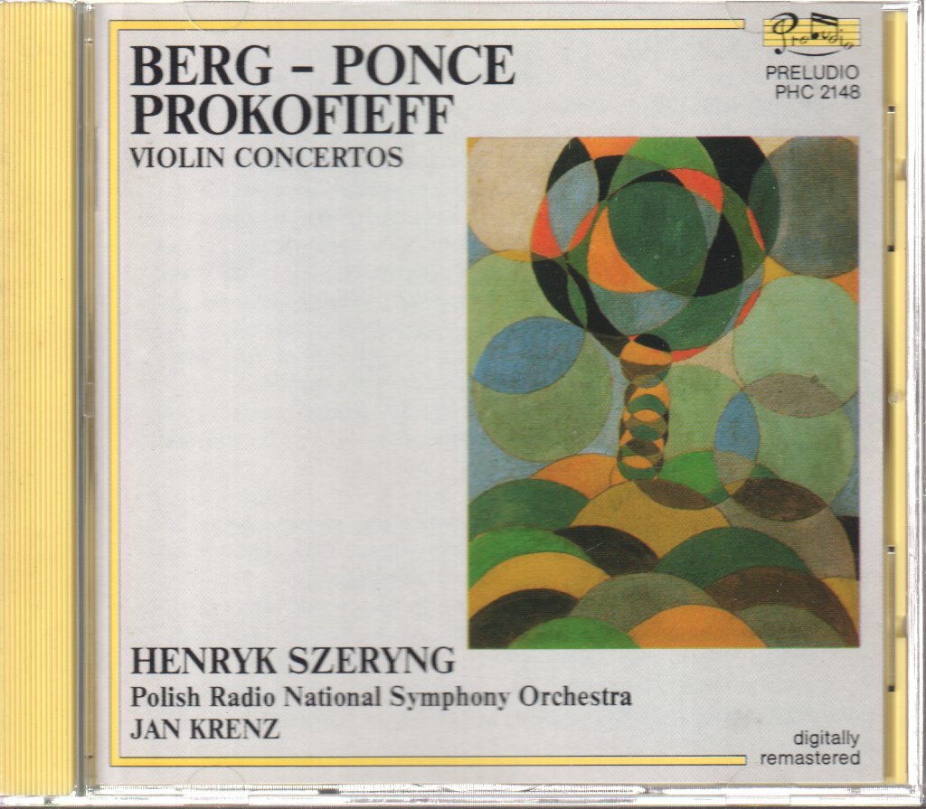 Henryk Szeryng, Polish National Radio Symphony Orchestra - Prokoviev - Violin Concertos - Cd