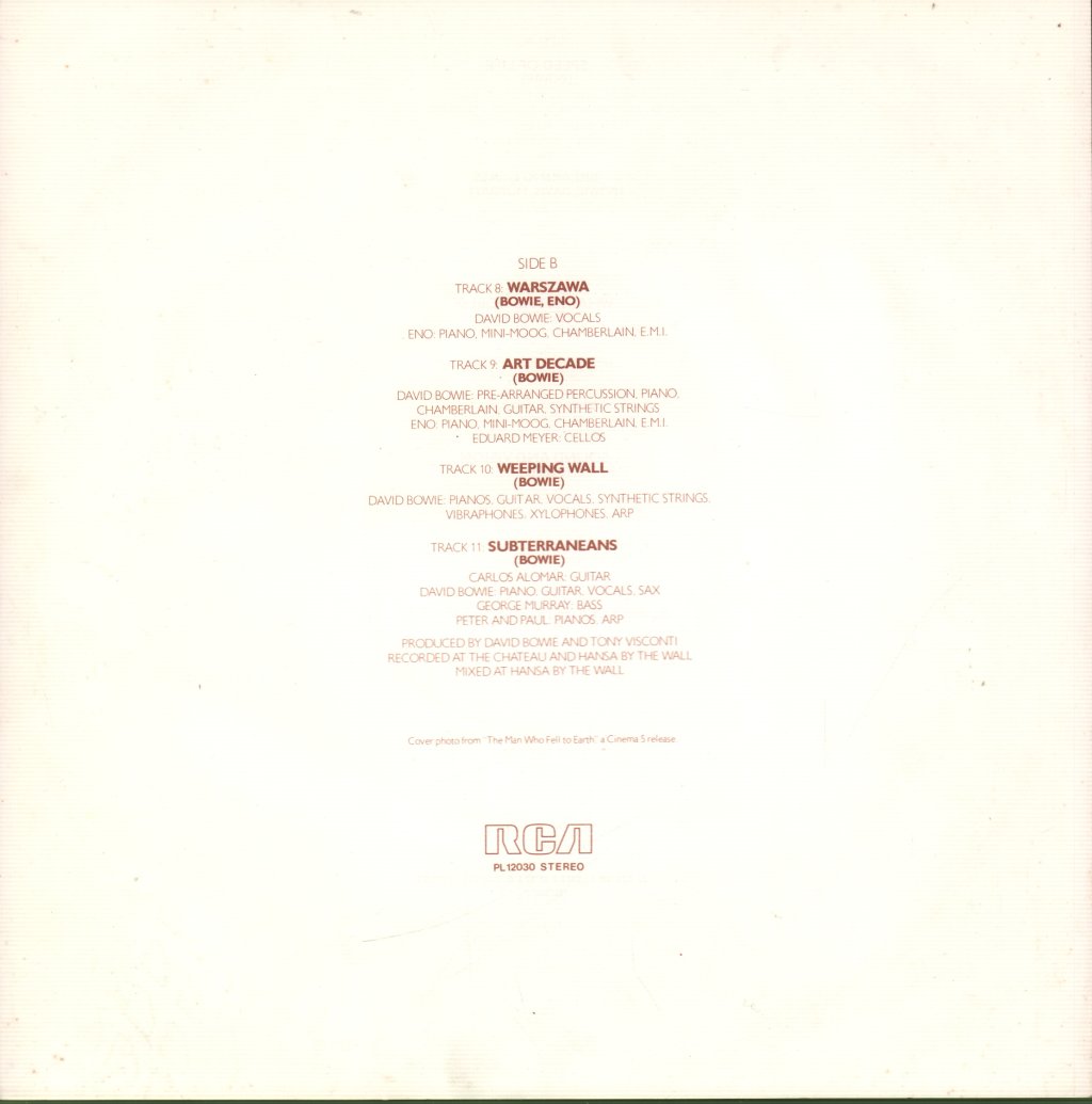 David Bowie - Low - Lp
