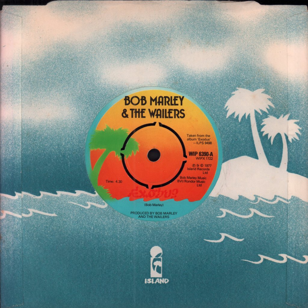 Bob Marley And The Wailers - Exodus - 7 Inch