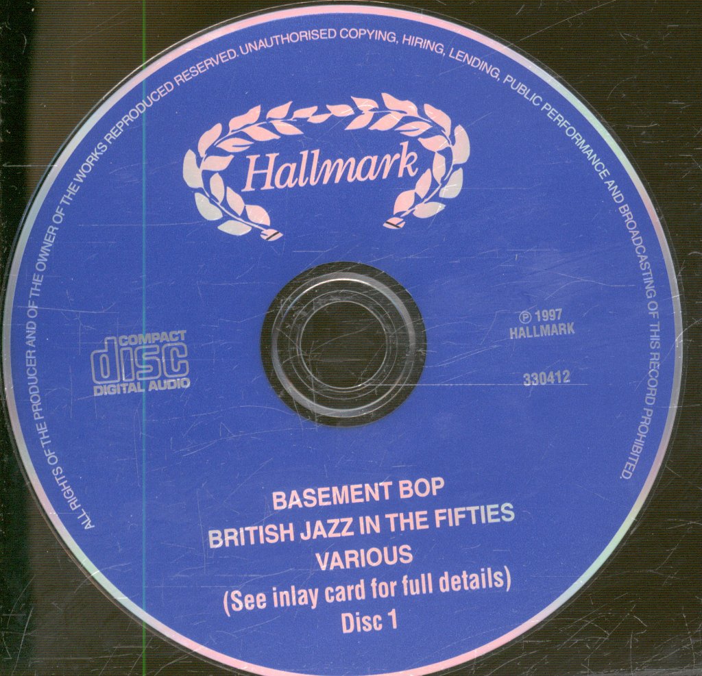 Various Artists - Basement Bop British Jazz In The 50s - Double Cd