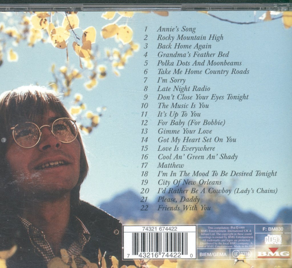 John Denver - Very Best Of John Denver - Cd