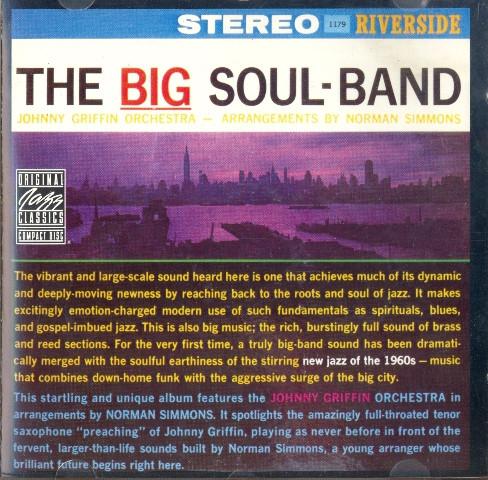 Johnny Griffin Orchestra - Big Soul-Band - Cd