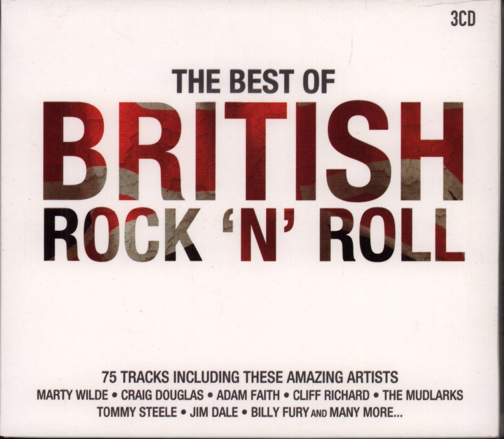 Various Artists - Best Of British Rock 'n' Roll - Triple Cd