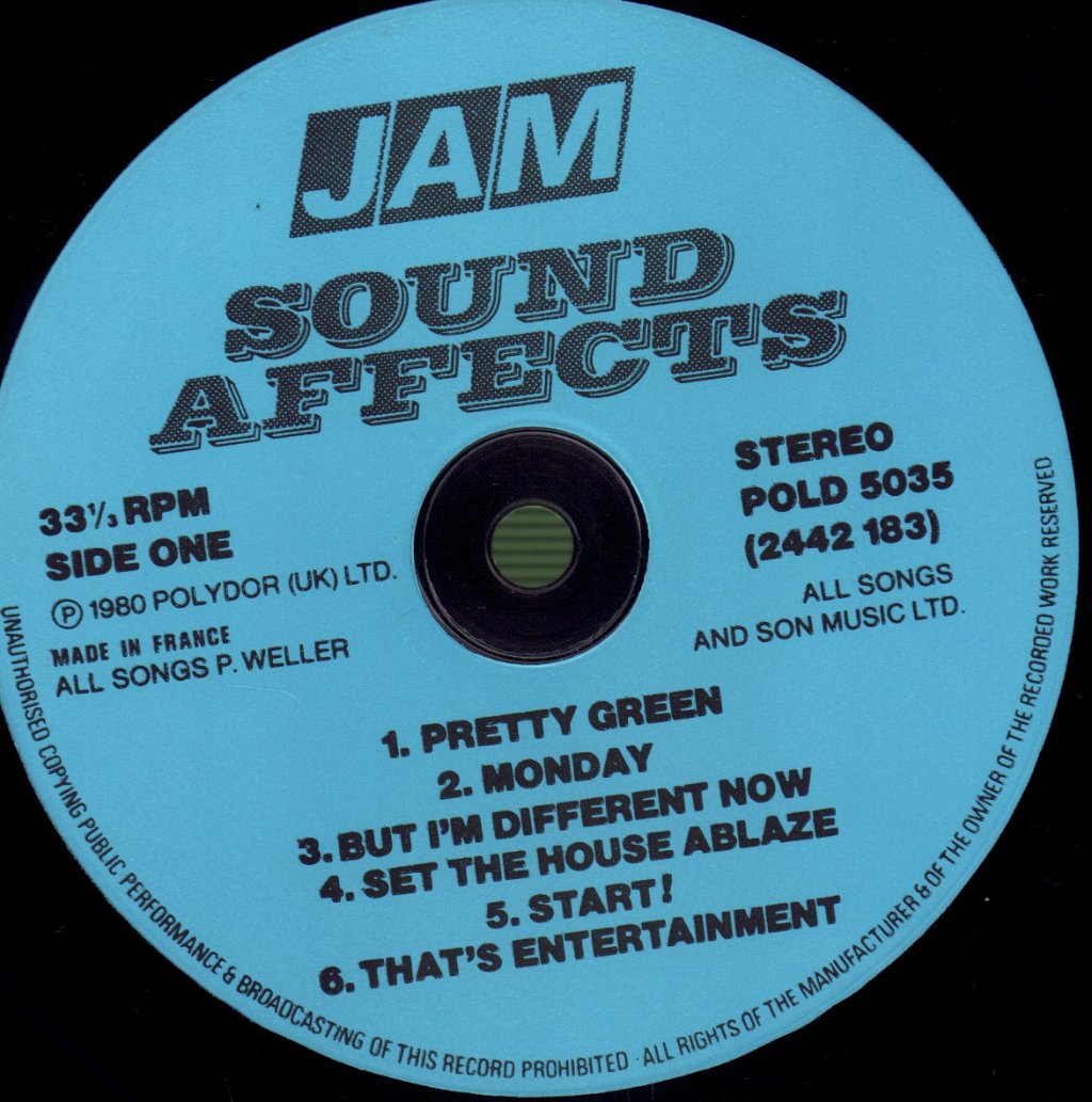 Jam - Sound Affects - Lp